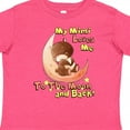 thumbnail image 4 of Inktastic My Mimi Loves Me to the Moon and Back Boys or Girls Toddler T-Shirt, 4 of 5
