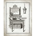 thumbnail image 2 of Babbitt, Gwendolyn 15x18 White Modern Wood Framed Museum Art Print Titled - Victorian Sink I, 2 of 4