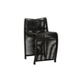 thumbnail image 4 of Boraam 24" Lorenzo Black Rope Counter Stool Set of 2, 4 of 13