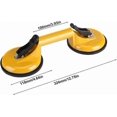 thumbnail image 4 of Aluminium Alloy Suction Cup Double Triple Plate Professional Glass Puller Lifter Gripper Mover, 4 of 5