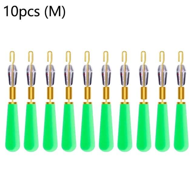 10-pcs Float Seat, Quick-Change Float Connector, Silicone Float Seat, Swivel, Fishing Accessories-m-