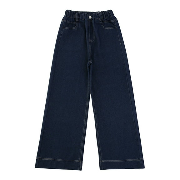 THJRPQJFD Jeans for Girls 2000s Jeans Baggy Pants Girls 14-16 Clothes for Extremely Cold Weather Girl Clothes Size 14-16 Size 5t Girls Clothes Girls Size 10 Clothes 10 Year Old Girls 12 Trendy
