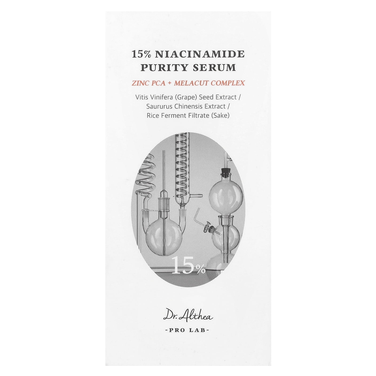Dr. Althea 15% Niacinamide Purity Serum, 1.01 fl oz (30 ml)