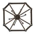 thumbnail image 6 of Meyda 211361 32 in. Citadel 6 Light Pendant - Gold & Clear, 6 of 7