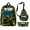 Camouflage, variant on Jey Uso Main Event Backpack 3 Piece Set Rucksack Crossbody Bag Women Men Casual Daypack Travel Bags