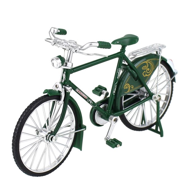 Modelo de bicicleta Modelo de bicicleta de aleación Adorno de bicicleta vintage Decoración del hogar Suministros para el hogar