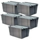 thumbnail image 1 of Contenedores de Distribución BoxArch30 5 Pzas 30kg 60x40x32cm Apilable Bisagras Polietileno Color Gris., 1 of 1
