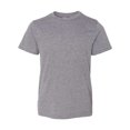 thumbnail image 1 of Camiseta de Manga Corta LAT para Jóvenes 100% Algodón Granite Heather Large 6101, 1 of 1
