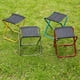 thumbnail image 5 of Wosthever Taburete plegable para pesca al aire libre, aleación de aluminio, tela Oxford, 80 KG, sillas de carga, picnic, asiento de bolsillo carpas Amarillo, 5 of 6