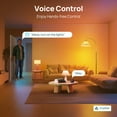 thumbnail image 5 of Linkind Matter Smart Light Bulb, A19 Tunable White, 9W, 60W Equivalent, 800lm, E26 Base, 1 Pack, 2025 Upgraded, 5 of 8
