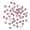 Pink, variant on MANNYA Nail Art Rhinestones Round Nail Crystal Nail Decals Nail Art
