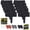 Black, variant on Imitation Stone Garden Fence No Dig Landscape Edging Faux Stone Garden Border Plastic Pound in Edging for Landscaping Flower Beds Yard Decorative Artificial Rock Edgers Bricks
