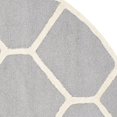 thumbnail image 2 of Safavieh Cambridge Silver Transitional Rug - Round 6', 2 of 5