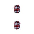 thumbnail image 1 of Billuyoard Ropa para perros Cachorros Ropa Cachorro Chaleco Elasticidad Camisa para mascotas Rojo XS Rojo XS 2Conjunto, 1 of 6