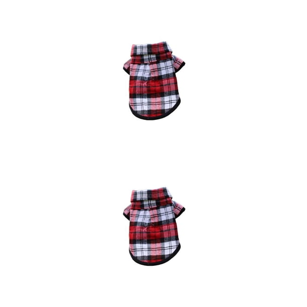 Billuyoard Ropa para perros Cachorros Ropa Cachorro Chaleco Elasticidad Camisa para mascotas Rojo XS Rojo XS 2Conjunto