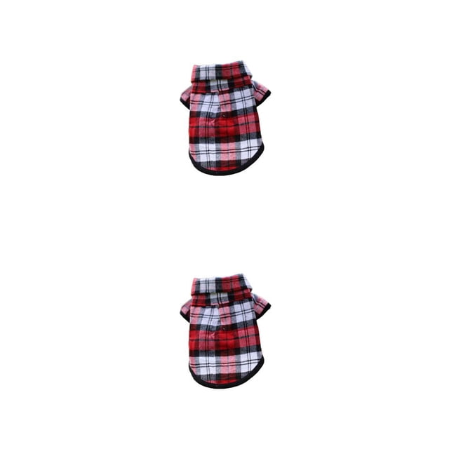 Billuyoard Ropa para perros Cachorros Ropa Cachorro Chaleco Elasticidad Camisa para mascotas Rojo XS Rojo XS 2Conjunto
