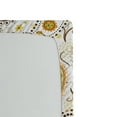 thumbnail image 2 of Ambesonne Paisley Fitted Sheet, Folkloric Floral Drop Forms, Full Size, Orange Yellow White, 2 of 2