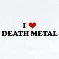 thumbnail image 2 of CafePress - I Love DEATH METAL Infant Bodysuit - Baby Light Bodysuit, Size Newborn - 24 Months, 2 of 4