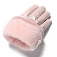 thumbnail image 5 of Otqutp Teen Girls Comfortable Gloves Outdoor&nbsp;Men and Women Gloves Winter Ski Gloves Warm Gloves Warm Cute Printed Cycling Gloves Soft Windproof Gloves(Pink,One Size), 5 of 5