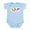 Sky Blue, variant on CafePress - Bacteria Are My Friends Infant Bodysuit - Baby Light Bodysuit, Size Newborn - 24 Months