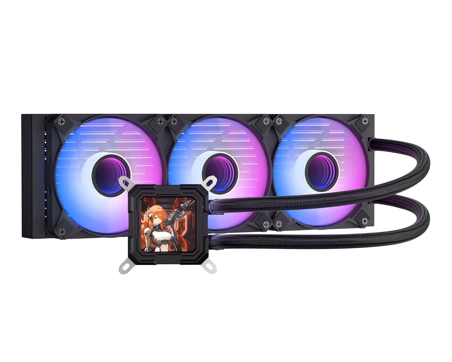 Corsair, CPU Cooler, 360 RX LCD, iCUE LINK System Hub Included