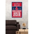 thumbnail image 2 of MLB Boston Red Sox - Champions 18 Wall Poster, 22.375" x 34", Framed, 2 of 2