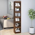thumbnail image 3 of vidaXL Book Cabinet Room Divider Display Book Rack Room Separator Bookshelf, 3 of 27