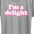 thumbnail image 3 of Instant Message - I'm A Delight - Women's Short Sleeve Graphic T-Shirt, 3 of 6
