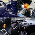 thumbnail image 4 of Accesorios de modificación de coche cabeza de engranaje de bola de dragón amarilla cabeza de engranaje de 1-7 estrellas cabeza de engranaje cabeza de bola cabeza de palo de onda - bola de dragón de 7 estrellas (con adaptador) dontodent Kuyhfg Sin marca, 4 of 5