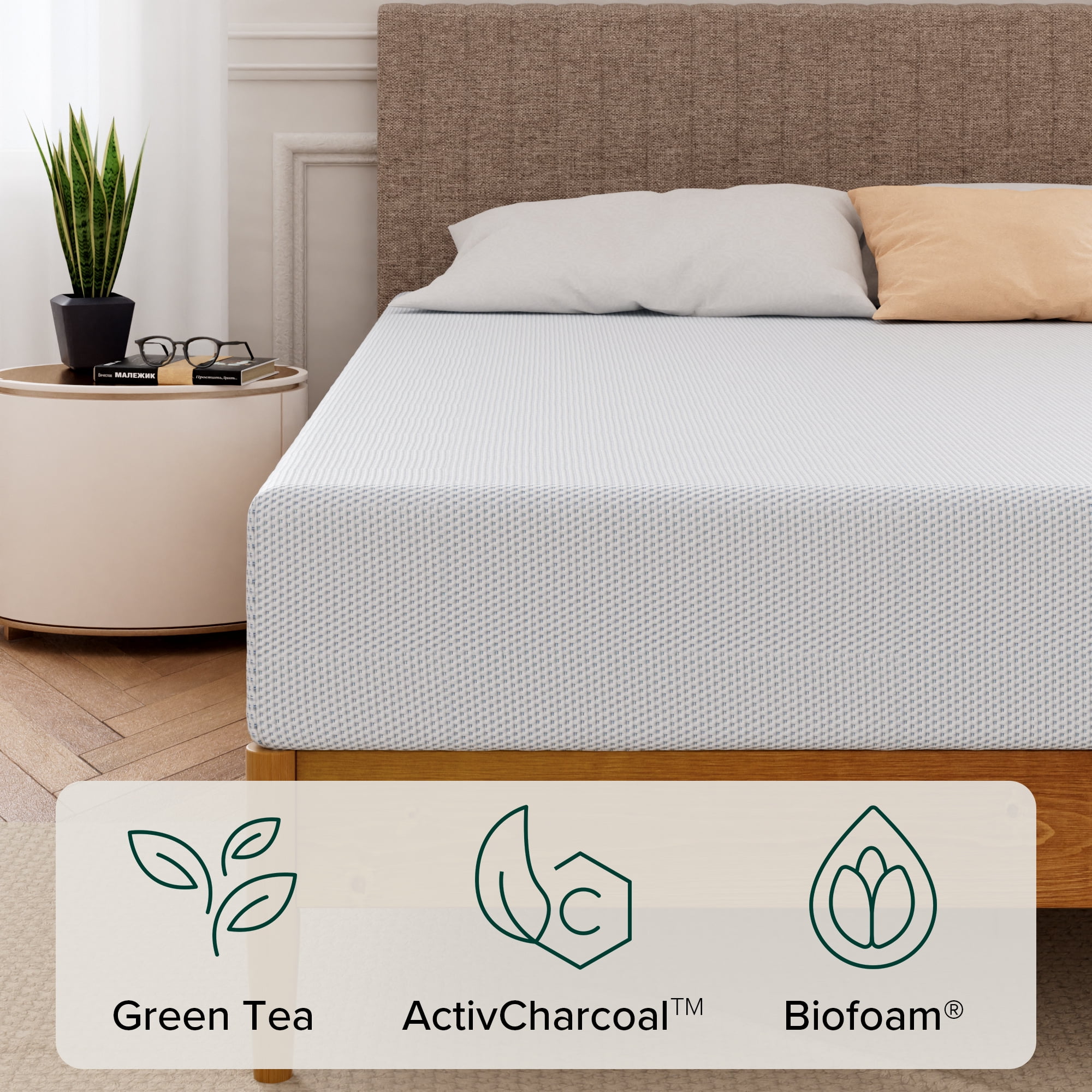 Zinus 10 green tea mattress discount