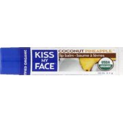 Kiss My Face Organic Lip Balm, Coconut Pineapple, 0.15 Oz