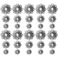 thumbnail image 3 of EeaseCA 300 Pcs Embouts de Perles en Alliage Perles d'Espacement Bijoux Bricolage, 3 of 7