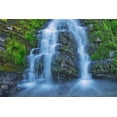 thumbnail image 2 of Jaynes Gallery 32x23 Black Ornate Wood Framed with Double Matting Museum Art Print Titled - Canada-Alberta-Kananaskis Country Waterfall scenic, 2 of 4