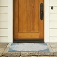 thumbnail image 3 of SAFAVIEH Courtyard Jaymz Radiant Indoor/Outdoor Area Rug, Beige/Aqua, 9' x 12', 3 of 12
