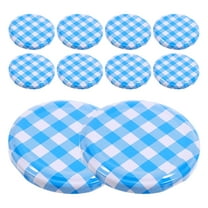 unbranded 50 Pcs Mason Jar Caps Regular Mouth Jam Jars with Airtight Lids