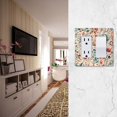 thumbnail image 5 of Yayeee Rocker Switch Wall Plate 1-Gang 4.6"x2.9" Home Decorative Outlet Cover, Watercolor Leaves, 5 of 6