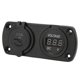 thumbnail image 1 of Adaptador de carga USB para automóvil, cargador rápido para automóvil, medidor de voltaje para automóvil, cargador rápido para automóvil de primera línea, 1 of 9