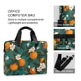 thumbnail image 4 of FORMRS 16" Laptop Bag Carrying Sleeve Case with Handle Travel Shoulder Briefcase, Orange Leaves, 4 of 8