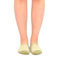 thumbnail image 3 of CHOK TeeHee Womens Seamless Toe Topper Liner Socks 5-Pack with Non-Skid Bottom, 3 of 8