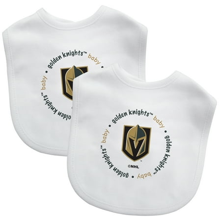 

Baby Fanatic Officially Licensed Unisex Baby Bibs 2 Pack - NHL Las Vegas Golden Knights