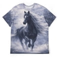 thumbnail image 5 of LAOLIUSN Mens Animal Graphic T-Shirt Funny Horse Short Sleeve Tee Tops S-4XL, 5 of 7