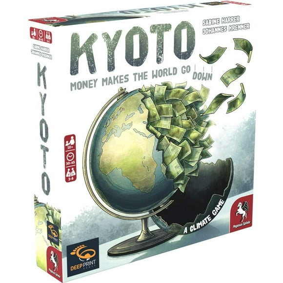 Kyoto (l'Argent Fait Baisser le Monde) 3-6 Joueurs, 10 Ans et Plus, 30-45 minutes