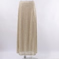 thumbnail image 7 of Maoxin Womens Skirts Fashion Women Casual Sequin High Waist Solid Long Long Ankle Skirt ,Gold,L, 7 of 7