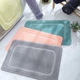thumbnail image 3 of The New Ultra Plush Bath Mat Anti Slip Pedestal Set, Extra Absorbent 100% Polypropylene Bathroom Toilet Rug ,Bedroom Floor Mats, 3 of 8