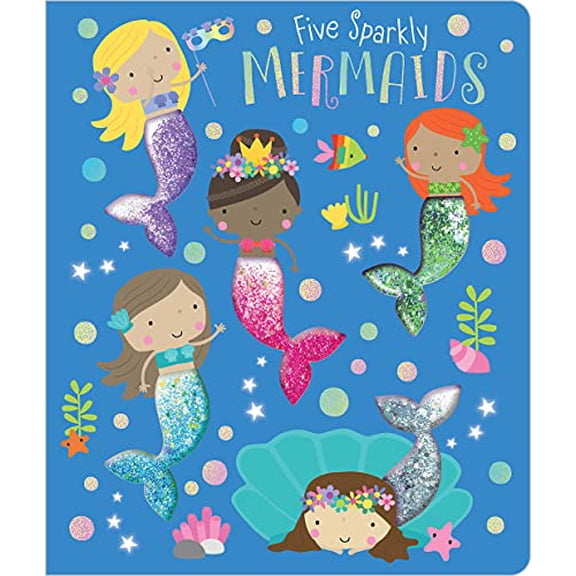 Pre-Owned Five Sparkly Mermaids, 9781789473674, 1789473675, Paperback,
