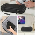 thumbnail image 7 of Tianle Carrying Case Compatible with Playstation Portal - [Shockproof] Hard Shell Protective Cover Travel Bag with Inner Pocket Compatible with Playstation Portal Remote Player & Accessories (Black), 7 of 7
