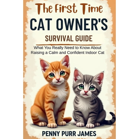 Essential Cat Ownership Skills The First-Time Cat Owner's Survival Guide: What You Really Need to Know About Raising a Calm and Confident Indoor Cat, (Paperback)