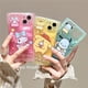 thumbnail image 4 of Funda japonesa bonita con bolsillo para teléfono KT Cinnamoroll Pokonyan, accesorios para teléfono de dibujos animados para iphone 12 13 14 Pro Max, funda transparente para teléfono, 4 of 4