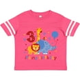 thumbnail image 3 of Inktastic Safari 3rd Birthday Boys or Girls Toddler T-Shirt, 3 of 5