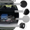 thumbnail image 6 of HUISEFOR Colorful Dragonfly Car Trunk Mat 29" x 39" Universal Cargo Mat Rear Trunk Liner Non-Slip Cars Accessories Scratchproof Universal Fit for Most Cars SUV, 6 of 7